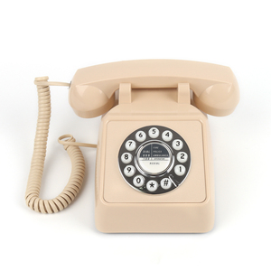 Nuevo diseño único Hotel Wired <span class=keywords><strong>Intercom</strong></span> <span class=keywords><strong>Phone</strong></span> System Teléfono con cable Teléfono fijo Teléfono vintage - Product Image 1