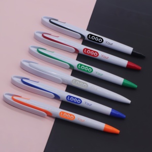 Sublimation Blank White Stylo Ballpoint <b>Pens</b> Custom Promotional Branded Plastic Full <b>Color</b> UV Logo Printing - Product Image 4