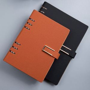 Cuaderno Personalizable de Papel Cuadrado A5, Tapa Dura con Impresión UV, Color Personalizado, Encuadernación en Espiral de Hojas Sueltas para Regalo - Product Image 1