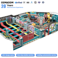 Équipement de terrain de jeu intérieur commercial de grande envergure, personnalisé et certifié CE ASTM, pour centre commercial et parc d'attractions