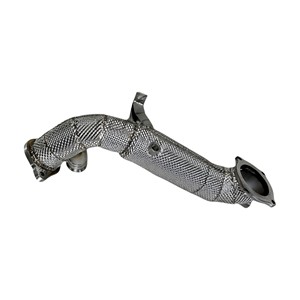 Tubo de escape con protección térmica Vortex compatible con Alfa Romeo Giulia 2.0T Performance Racing - Product Image 1