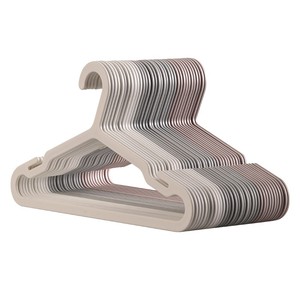 Organisateur de cintres en gros, design personnalisé pour serviettes, cintres antidérapants pour manteaux à usage domestique avec boucle en U - Product Image 1