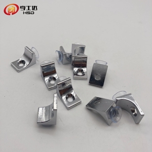 Modern Simple Furniture Hardware Cabinet Fittings <strong>Shelf</strong> Holder Zinc Alloy <strong>Glass</strong> <strong>Shelf</strong> <strong>Support</strong> - Product Image 2