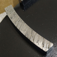 Disque de meulage diamanté à liaison métallique de 250 mm pour le débavurage et le meulage du béton