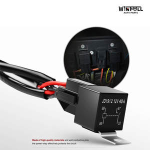 Nouvelle barre lumineuse LED H409 de 20 pouces 125W à triple rangée 8000LM, combiné faisceau large et spot, robuste pour tout-terrain, avec faisceau de câblage, blanc 12V - Product Image 3