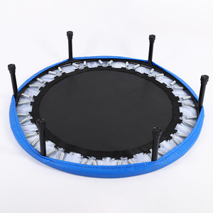 Mini unisex PVC tập thể dục <span class=keywords><strong>rebounder</strong></span> Trampoline trong nhà phòng tập thể dục Workout Cardio Trọng lượng tập thể dục với điều chỉnh xử lý - Product Image 2
