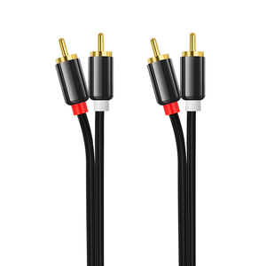 <span class=keywords><strong>Cable</strong></span> de <span class=keywords><strong>audio</strong></span> 2RCA Enchufe doble Canal izquierdo y derecho Aleación de aluminio TV Amplificador de potencia de <span class=keywords><strong>audio</strong></span> <span class=keywords><strong>Cable</strong></span> de conexión - Product Image 4