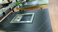 Gril de barbecue électrique Teppanyaki infrarouge coréen et table de marmite pour une utilisation au restaurant tension 220v