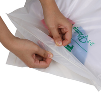 Sacs refermables compostables personnalisés 100% PLA PBAT écologiques biodégradables en plastique pour l'emballage de sous-vêtements et de vêtements