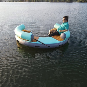 Plataforma Flotante Inflable <span class=keywords><strong>270</strong></span> Classic, Flotador para Lago para Adultos, Balsa para Piscina y Playa - Product Image 4