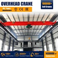 Fournisseur d'usine Pont roulant monopoutre modèle LD avec télécommande 3 tonnes 5 tonnes 10 tonnes