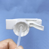 Vente en gros de pulvérisateurs à gâchette 28/410, en plastique blanc, anti-fuite, à brume fine, pour soins personnels, pulvérisateurs à gâchette en plastique pour bouteilles