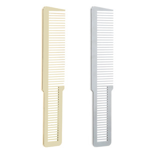 Peine de Pelo Metálico Wanmei, Peine Profesional Grande para Estilizar el Cabello, Electrochapado en Oro y Plata - Product Image 2