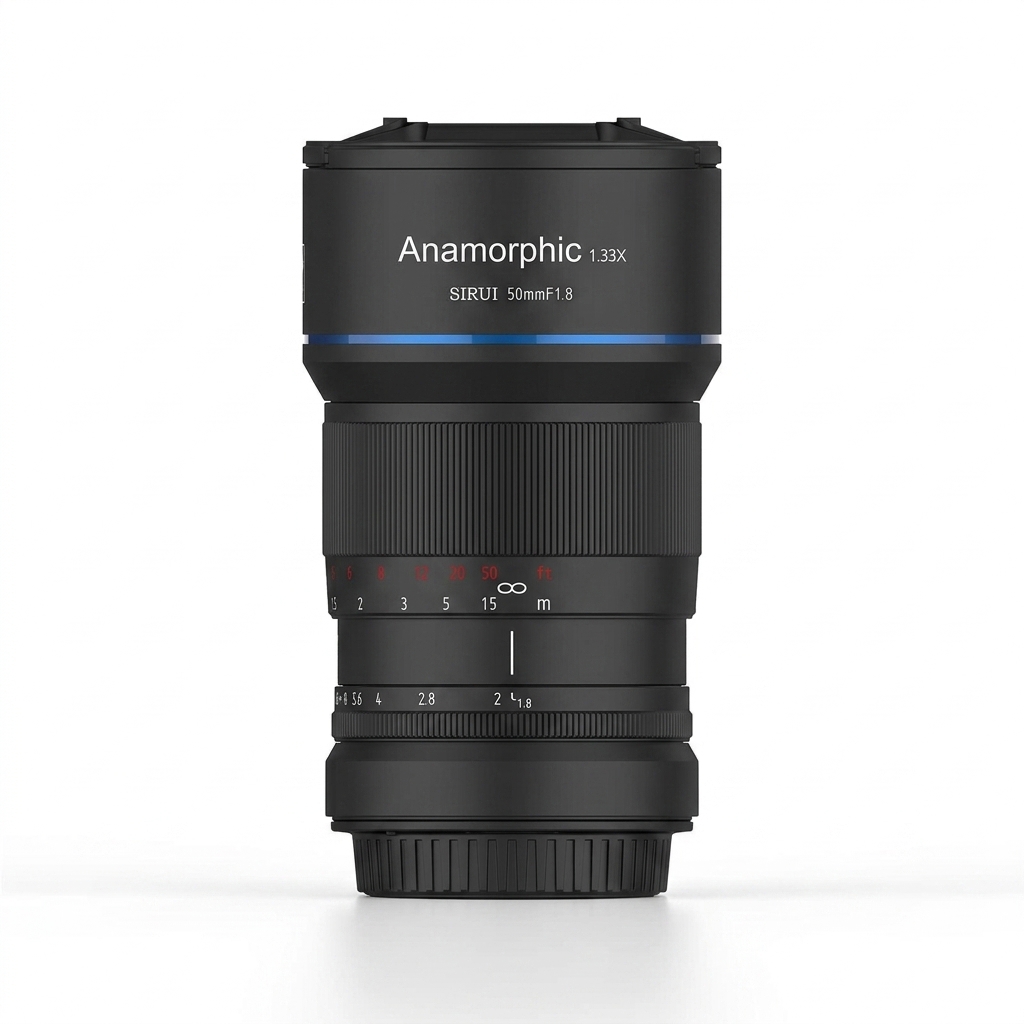 SIRUI 50mm F1.8 1.33X フルフレーム固定焦点広角アナモルフィック