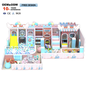 Parque Infantil Interior de Acero Galvanizado con Color Personalizado, Parque de Diversiones para Niños, Tierra Dulce para Niños - Product Image 3