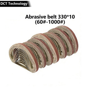 20 Pezzi 10*330mm 20*520mm Grana 60-1000 Nastri Abrasivi in Ossido di Alluminio Accessori <span class=keywords><strong>per</strong></span> <span class=keywords><strong>Levigatrice</strong></span> <span class=keywords><strong>a</strong></span> <span class=keywords><strong>Nastro</strong></span> - Product Image 3