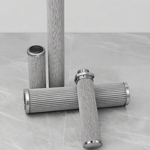 Cartouche filtrante en maille frittée multicouche de 20 pouces en acier 316L avec une granularité de 200 microns pour applications pétrochimiques et CPF - Product Image 3