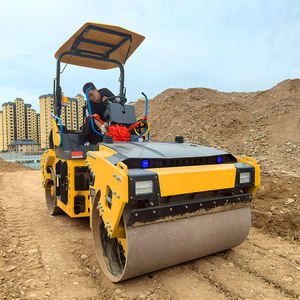 Inşaat makineleri 1ton 2ton 3ton 4ton 5ton 6ton <span class=keywords><strong>8ton</strong></span> çift tek davul yol silindiri tam hidrolik silindir sıkıştırıcı - Product Image 1