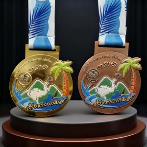 Medalla Deportiva de Aleación de Zinc Sublimada con Diseño Personalizado, Medalla de Oro para Fútbol y Baloncesto, Venta Caliente - Product Image 5