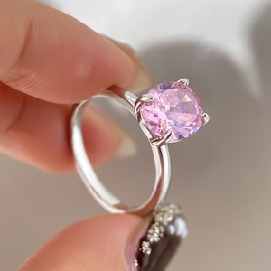 <span class=keywords><strong>Anello</strong></span> <span class=keywords><strong>Solitario</strong></span> con Fascia Liscia, Montatura a Griffe, Gioiello di Alta Qualità per Fidanzamento, <span class=keywords><strong>Zircone</strong></span> Ovale 2CT Taglio Ghiaccio 5A, <span class=keywords><strong>Argento</strong></span> Sterling 925 - Product Image 4