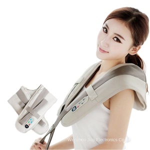 Venta al por mayor de fábrica: Manta masajeadora multifuncional para vértebras cervicales con compresa caliente, cambio de velocidad continuo, control por cable manual, ideal para regalo. - Product Image 1