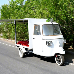 Carrito de Hot Dogs, Puesto de Comida Rápida, Remolque de Comida Callejera, Camión de Comida con Estructura de Acero Inoxidable, Rango Combinado Integrado - Product Image 1