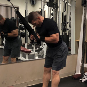 Accessoires de Fitness, système de <span class=keywords><strong>poulie</strong></span> de traction, câble de gymnastique, Lat, attache de traction, TPE, <span class=keywords><strong>corde</strong></span> Triceps à Double poignée - Product Image 3