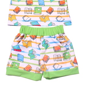 Hochwertige Sommer-Babykleidung-Sets Kurzarm Maßgeschneiderte Jungenkleidung-Sets Sommer-Kinder-Trainingsanzüge - Product Image 3