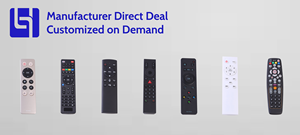 Ly25 thông minh TV từ xa cho Android TV Google trợ lý BT & voice & IR điều khiển nóng bán silicon bàn phím với cán mã - Product Image 5