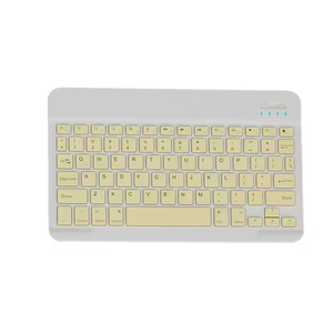 Teclado inalámbrico Bluetooth adecuado para iPad, teléfonos móviles, tabletas, control silencioso, teclado con carga inalámbrica - Product Image 3