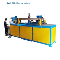 Centre d'usinage de bobine d'ourlet de poinçonnage d'acier inoxydable tdf machine automatique de forme de bride machine de formage rotative bride ronde