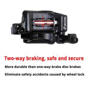 Nueva imagen ZOOM XTECH HB100 MTB Line Pulling Pinzas de freno de disco hidráulico Rotores 120/140 para Scooter Eléctrico M365 - Product Image 6