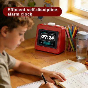 นาฬิกาปลุกอัจฉริยะอัลพร้อมฟังก์ชั่นหลากหลาย แปลภาษาได้ 20 ภาษา ฝึกพูดภาษาอังกฤษ การเรียนรู้การจัดการเวลา - Product Image 3