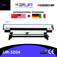 Impresora UV de Alta Precisión de 3.2m, de Rollo a Rollo, Equipada con 4 Cabezales I3200 U1, para Etiquetas en Rollo y Gráficos para Ventanas