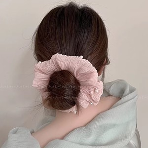 Nouveaux Accessoires Cheveux Tendance <span class=keywords><strong>pour</strong></span> Filles – Élastiques Élégants <span class=keywords><strong>pour</strong></span> Femmes, Couleur Unie, Perles, Chouchous <span class=keywords><strong>pour</strong></span> Femmes - Product Image 2