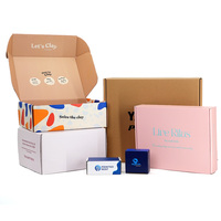 Boîte d'expédition en carton ondulé personnalisée, boîte d'expédition en carton imprimé pour l'emballage du commerce électronique, fabricant OEM