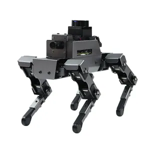 12DOF DOGZILLA S1 S2 quadruped bionic robot dog with AI visual recognition functions design for Raspberry Pi 4B and ROS2