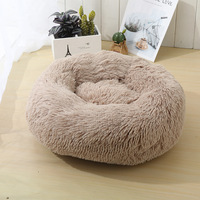 Coussin Doux et Moelleux en Velours pour Chat et Chien, Anti-Anxiété, Design Tendance, pour Petites Races, Écologique