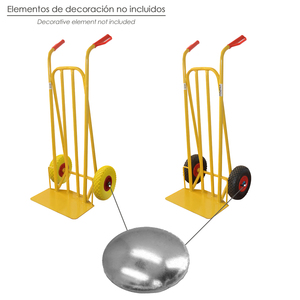 <b>Replacement</b> <b>Wheel</b> Cap for Sack Trolley (2 Units) - Product Image 3