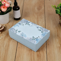 Boîte d'emballage pour vêtements en carton rigide de haute qualité, rose vif, avec revêtement UV, gaufrage, design personnalisé, base amovible à deux pièces, pour chaussettes
