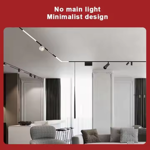 Ultra-mỏng loạt <span class=keywords><strong>Magnetic</strong></span> <span class=keywords><strong>LED</strong></span> ánh sáng theo dõi trong nhà trần có thể điều chỉnh theo dõi ánh sáng có thể điều chỉnh theo dõi Spotlight - Product Image 3