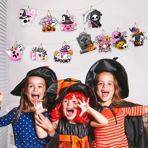 12 étiquettes cadeaux en papier « Little Boo Ghost » – Joyeuses Fêtes d'Halloween – Étiquettes <span class=keywords><strong>fantômes</strong></span> à suspendre pour emballages cadeaux et décorations d'Halloween - Product Image 3