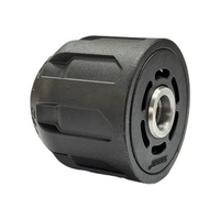 Adaptador de Cambio Rápido 0.8-10mm 3/8-24UNF, Conversor de Mandril de Taladro sin Llave de Precisión