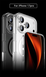 Funda Magnética Transparente para Teléfono con Anillo para iPhone 18 Pro Max, Carcasa Protectora Antigolpes de TPU y PC - Product Image 3
