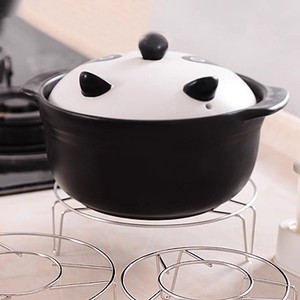 Stainless Steel Steamer Rack Tripod For Vegetables And Rice Household Kitchen Steamer With Water Insulating Design - Product Image 1