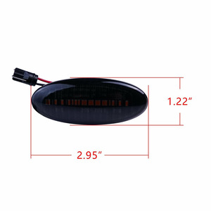 Nissan <b>CUBE</b> Qashqai KOLEOS Renault SMART LED Turn Signal 4539062601 PZ115 ABS Side <b>Light</b> For Retrofit Upgrade - Product Image 4