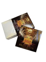 Prix usine #2.5 feuille d'or 14x14cm feuille d'or pour décoration murale plafond doré métal artisanat bricolage