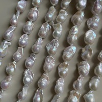 Perles en vrac, perles d'eau douce naturelles, colliers de perles, perles d'eau douce baroques, grandes perles baroques, perles baroques naturelles en vrac