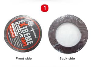 Nieuwe aanwinst zachte rubberen industriële magnetische afdichtingsstrip koelkastmagneet zelfklevende magnetische tape - Product Image 5