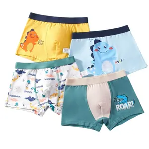 Bán Sỉ Quần Lót Boxer Bé Trai Nhỏ Hoạt Hình Dễ Thương Bán Chạy Đồ Lót Bé Trai Hoạt Hình Quần Đùi Trẻ Em Quần Lót Bé Trai Hàn Quốc Châu Á Tuổi Teen